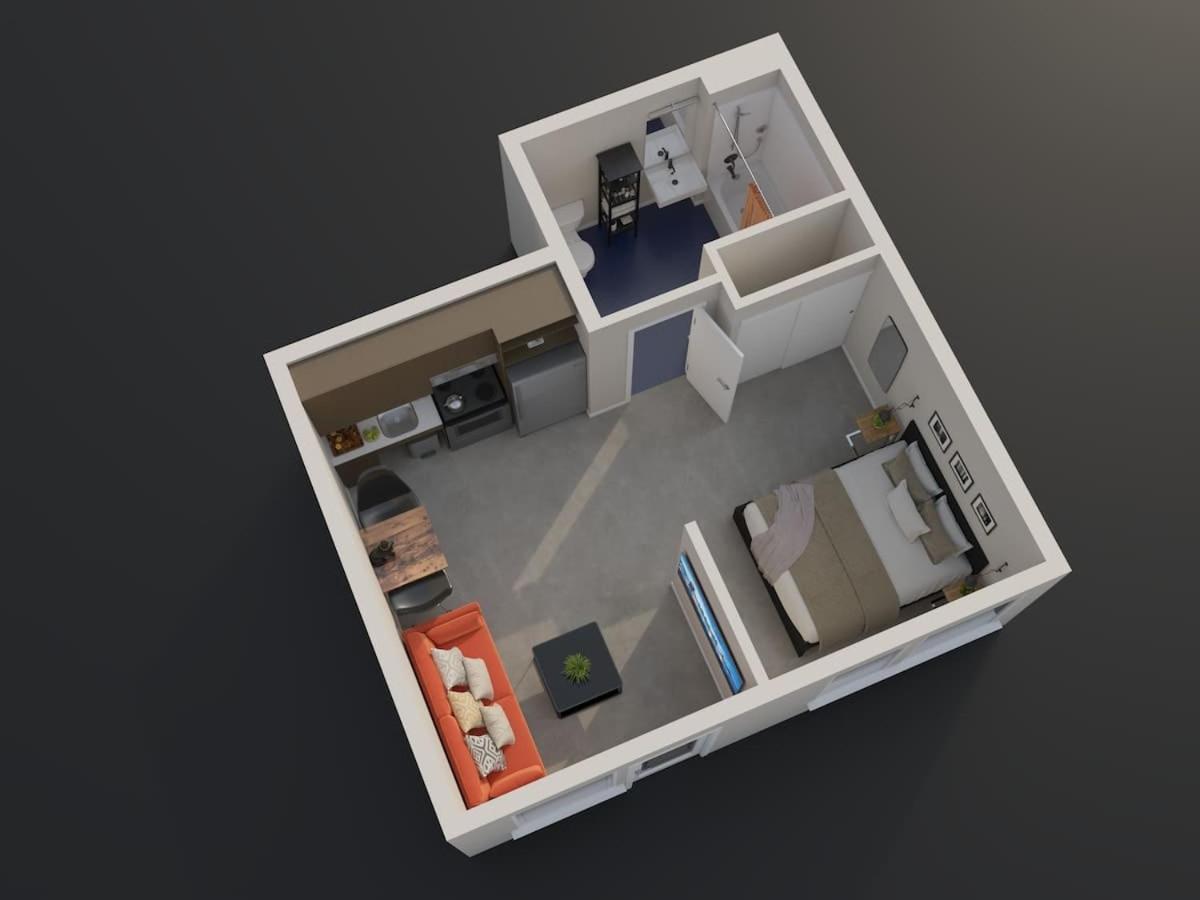 Sunny Studio Apartment - Food Carts, Coffee & Bars Portland Bagian luar foto